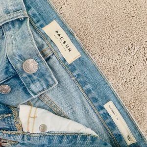 PACSUN boyfriend distressed low rise jeans